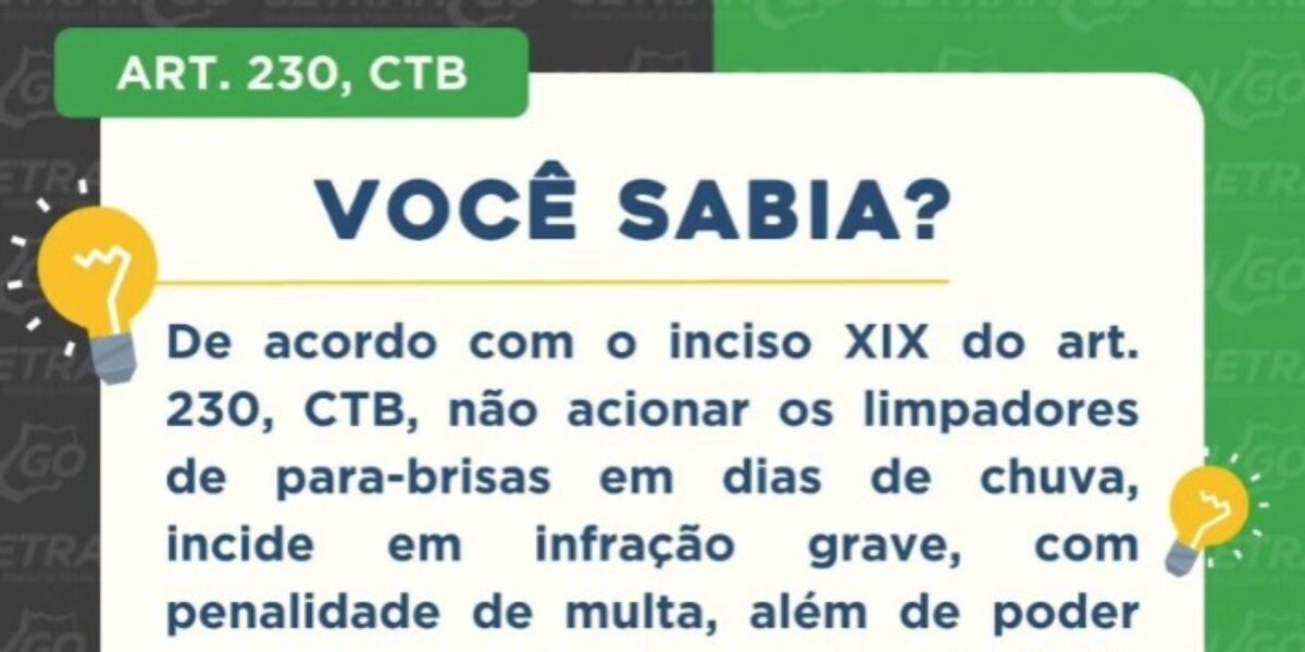 VOCÊ SABIA?