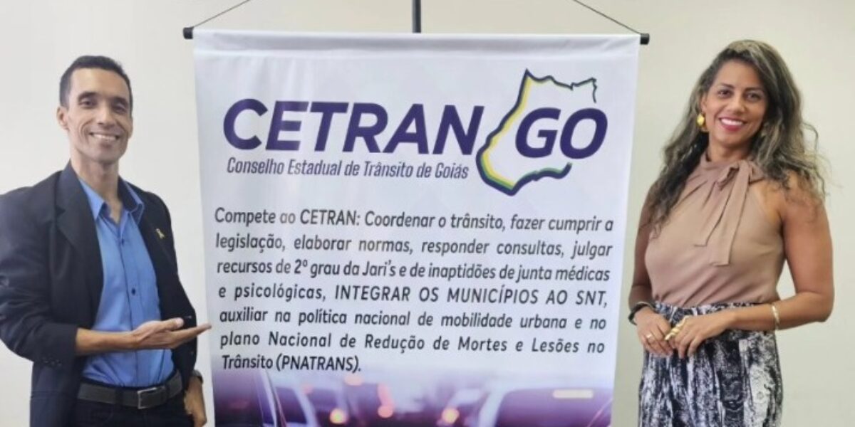 O CETRAN/GO RECEBEU NESTA QUINTA (07/12) A VISITA DO INSTRUTOR PAULO CESAR (PRESIDENTE DA SINDITEGO).