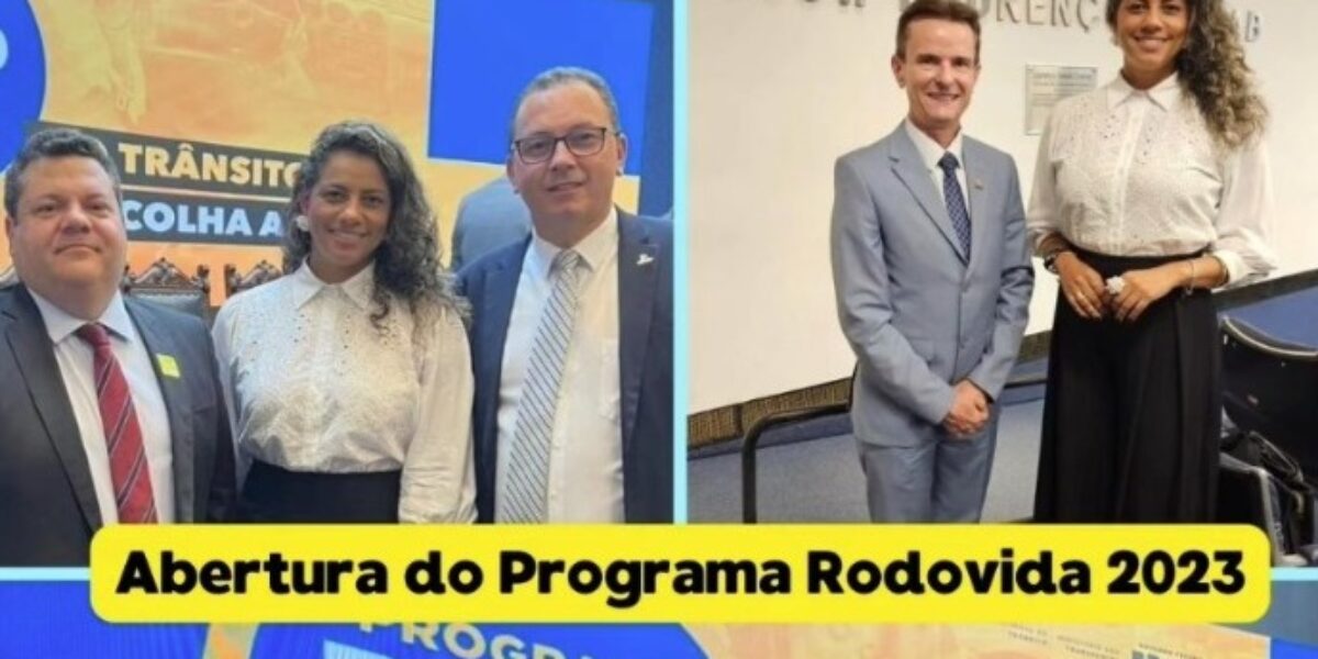 ABERTURA DO PROGRAMA RODOVIDA 2023.