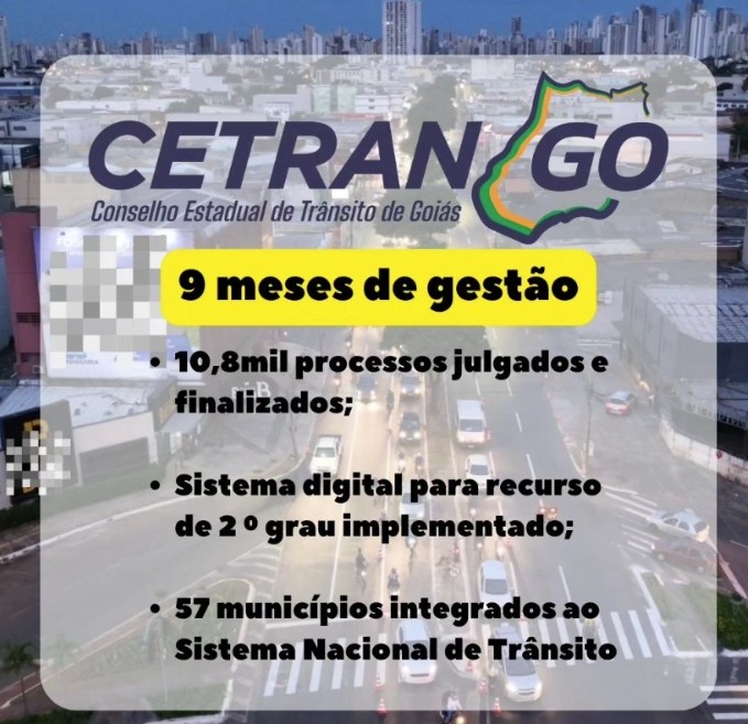 O CETRAN/GO celebra 9 meses de conquistas sob a liderança da Presidente Nayara Barros Coimbra!