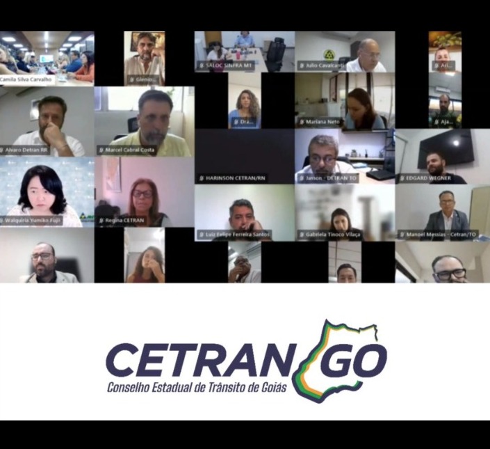 O CETRAN/GO, por sua Presidente Dra. Nayara Coimbra, PARTICIPA DA REUNIÃO sobre as ações realizadas no âmbito do Programa RODOVIDA, estabelecido pela Resolução CONTRAN Nº 897, de 9 de março de 2022.
