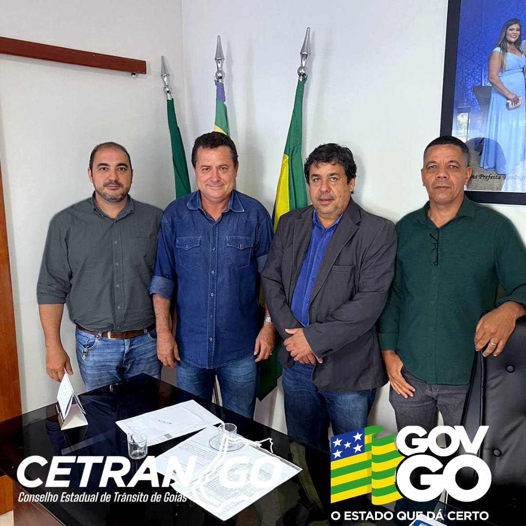 Na cidade de Mimoso de Goiás, o Conselho Estadual de Trânsito está a todo vapor para melhorar a qualidade de vida dos munícipes.