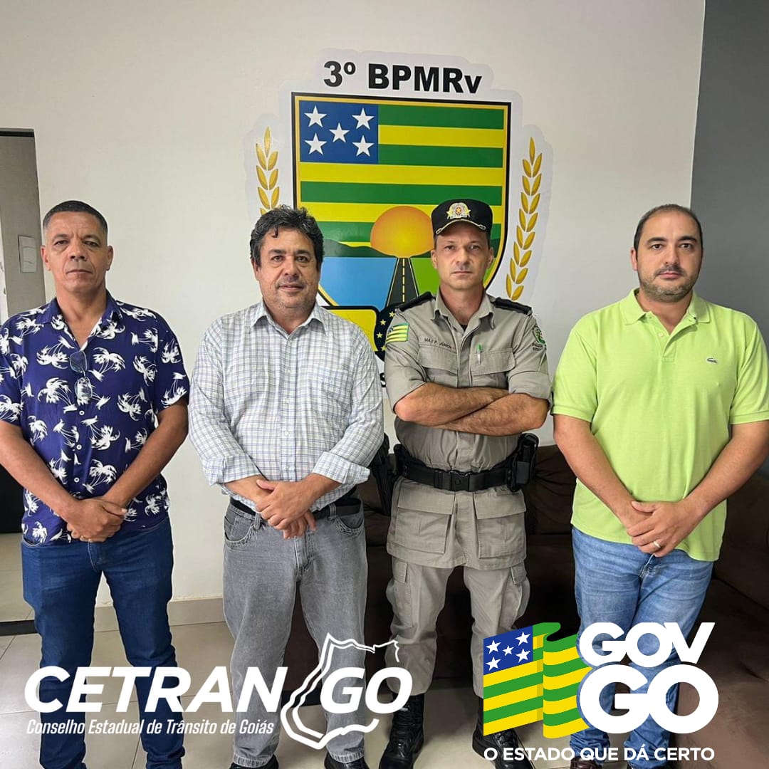 O CETRAN/GO fez uma visita incrível ao Posto da Polícia Rodoviária Estadual, em São João D’Aliança e também marcaram presença na cerimônia de entrega de casas pelo Governador no Município.