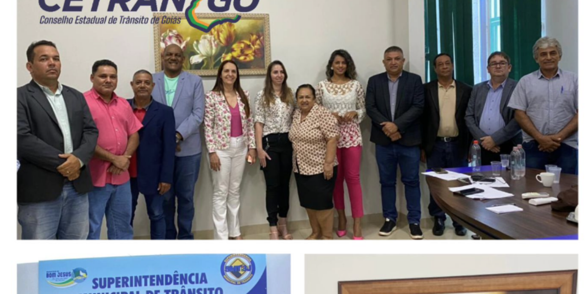 “A Dra. Nayara Coimbra, Presidente do CETRAN/GO, Visita o Município de Bom Jesus: Uma Recepção Memorável na Câmara Municipal”.
