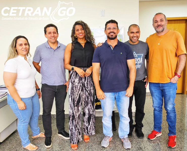 O CETRAN-GO foi visitado pela SMTA – SECRETARIA EXECUTIVA DE MOBILIDADE DE APARECIDA DE GOIÂNIA.