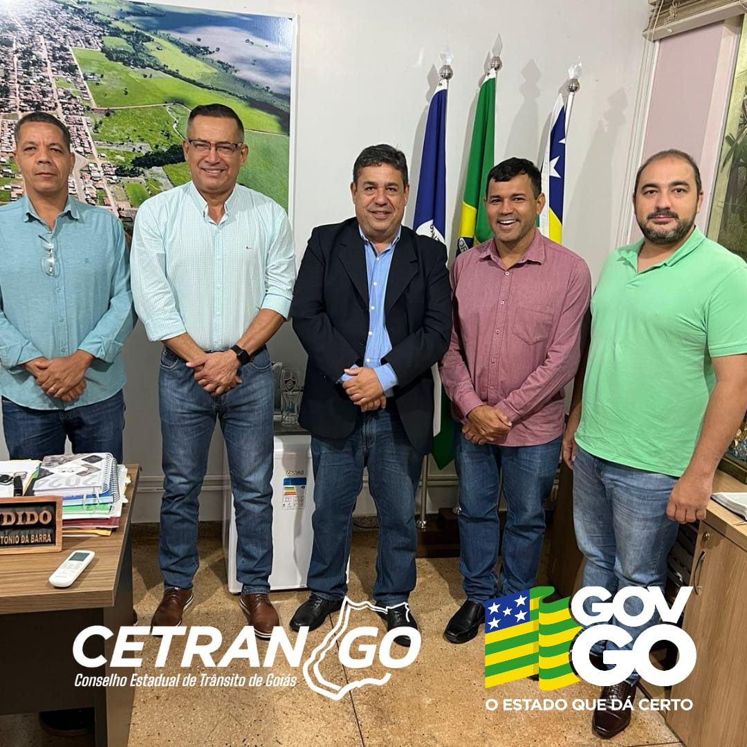 Conheça a visita do Conselho Estadual de Trânsito ao município de Santo Antônio da Barra, Goiás!