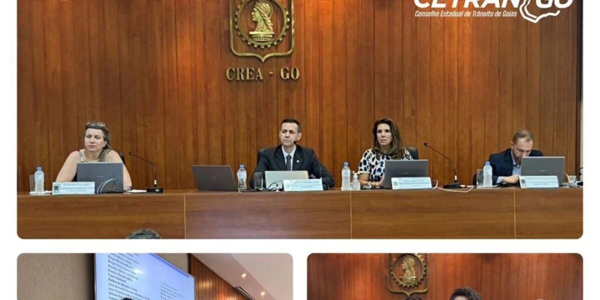 O CETRAN/GO participou da PLENÁRIA realizada no CREA-GO – Conselho Regional de Engenharia e Agronomia de Goiás.