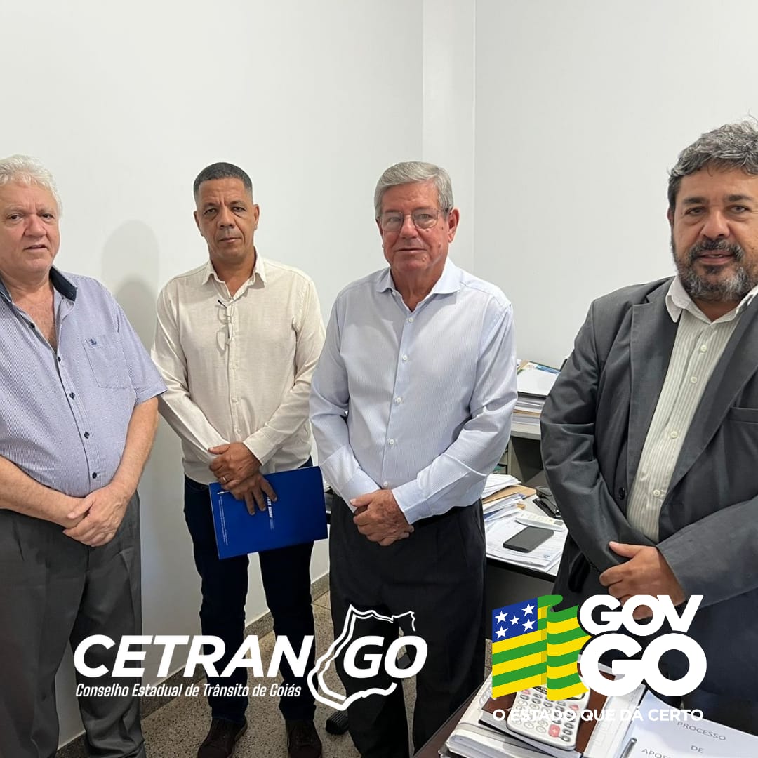 Visita oficial do CETRAN/GO à Prefeitura Municipal de Caçu! 