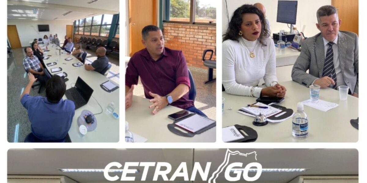 Parceria Detran-Cetran rumo à melhoria dos serviços de trânsito no estado de Goiás.
