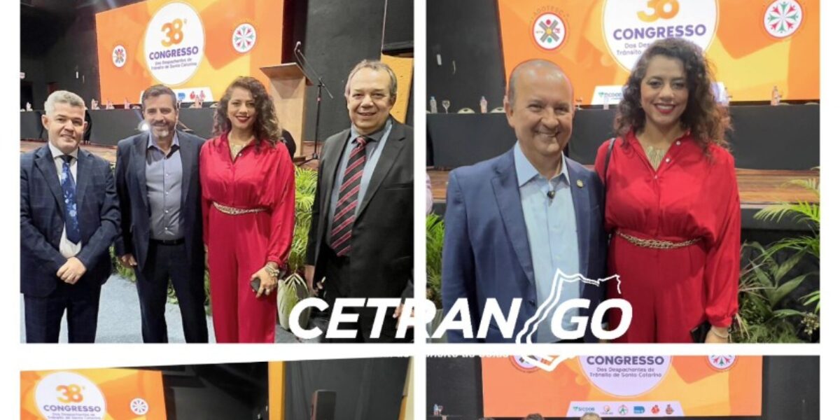 Estradas do Conhecimento: Conselho Estadual de Trânsito de Goiás marca presença no evento em Santa Catarina – SC.