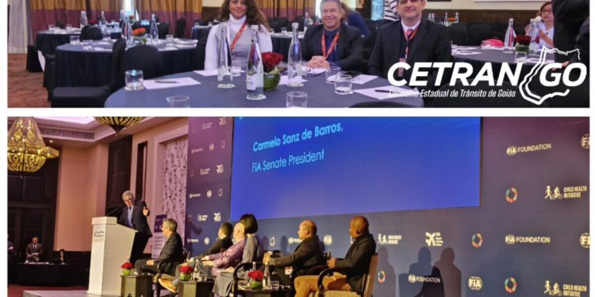 A Presidente do CETRAN/GO E DIRETORA DO FÓRUM NACIONAL DE TRÂNSITO, leva a bandeira da integração dos municípios brasileiros à Conferência Global sobre Trânsito em Marrakesh.