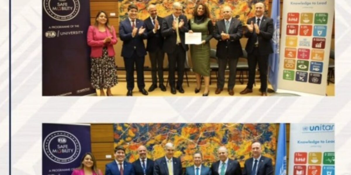 Goiás/ Brasil marca presença na cerimônia de graduação do programa internacional Safe Mobility 4All & 4Life.