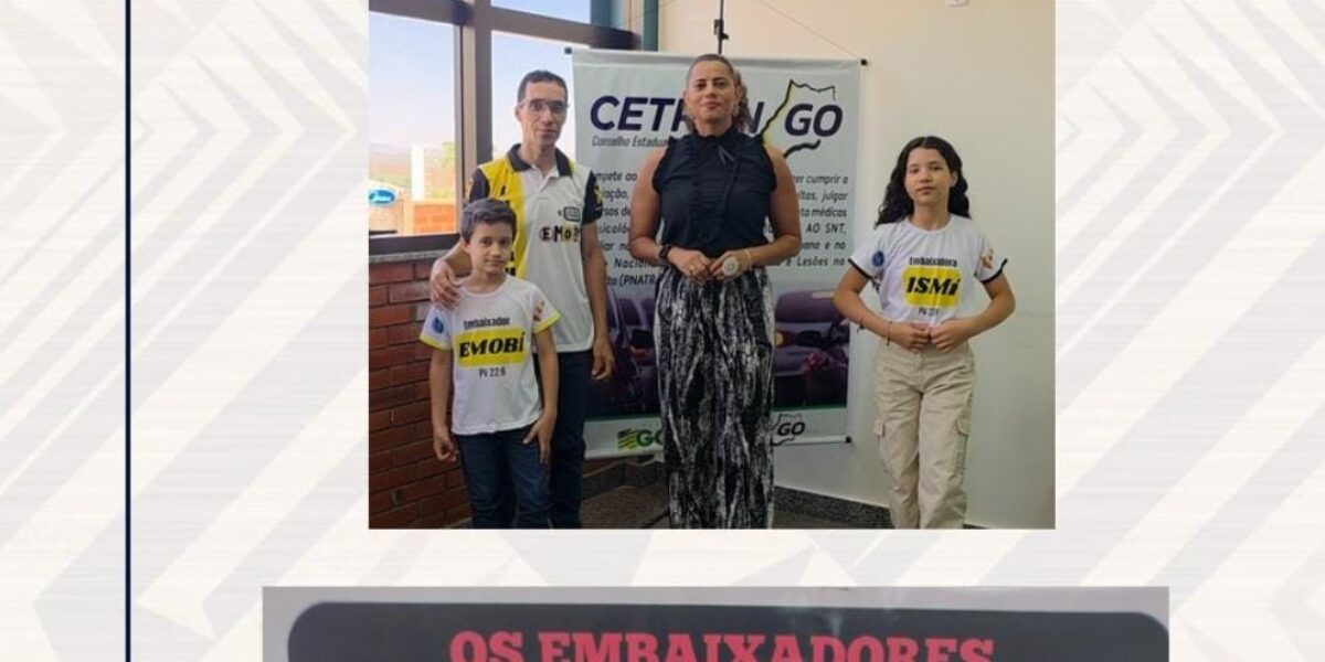 Demos mais um passo importante pela educação para o trânsito em Goiás!