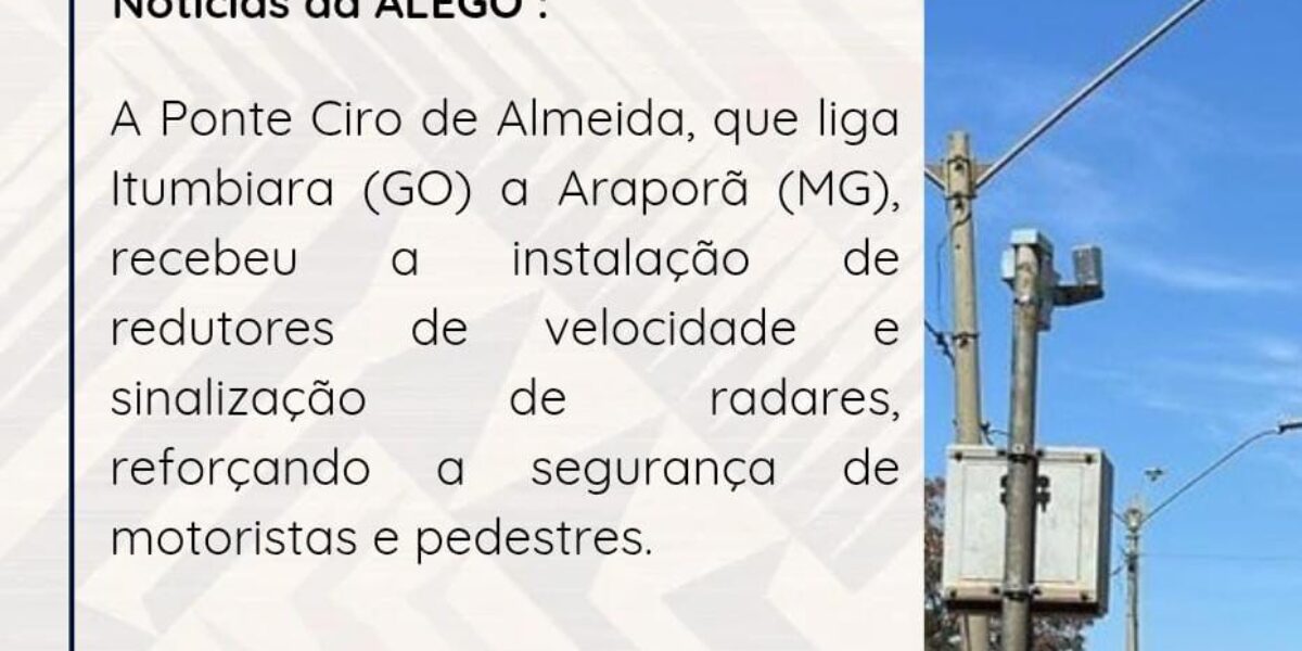 Notícias da ALEGO