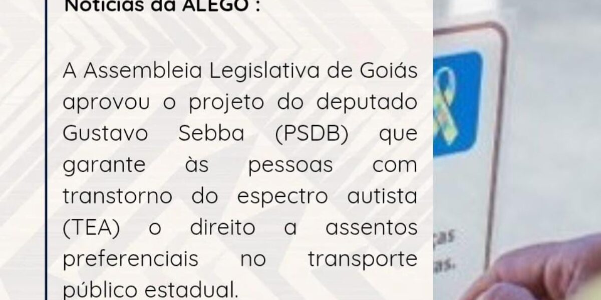 Notícias da ALEGO