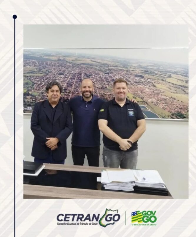 VISITA AO MUNICÍPIO DE PIRES DO RIO/GO.