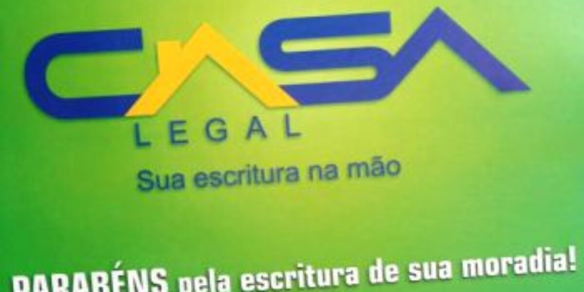 Programa Casa Legal entrega 210 escrituras no Governo Junto de Você em Goiânia