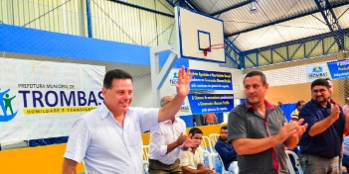 Marconi inaugura obras e anuncia benefícios em cidades do Norte de Goiás