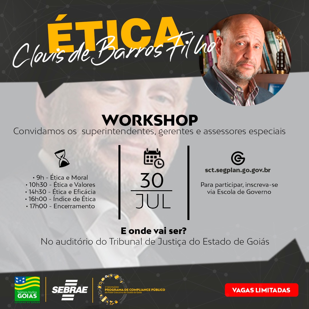 2019 07 23 Workshop ética Clovis