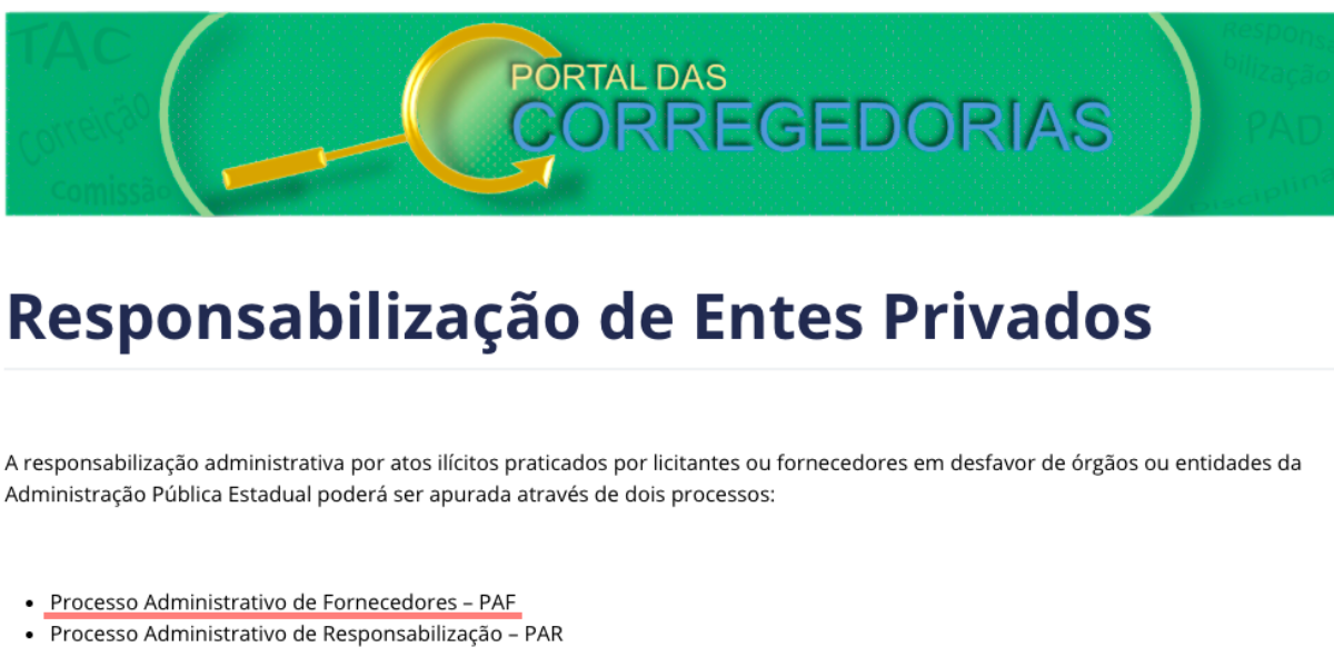CGE regulamenta o Processo Administrativo de Responsabilização de Fornecedores no Estado de Goiás