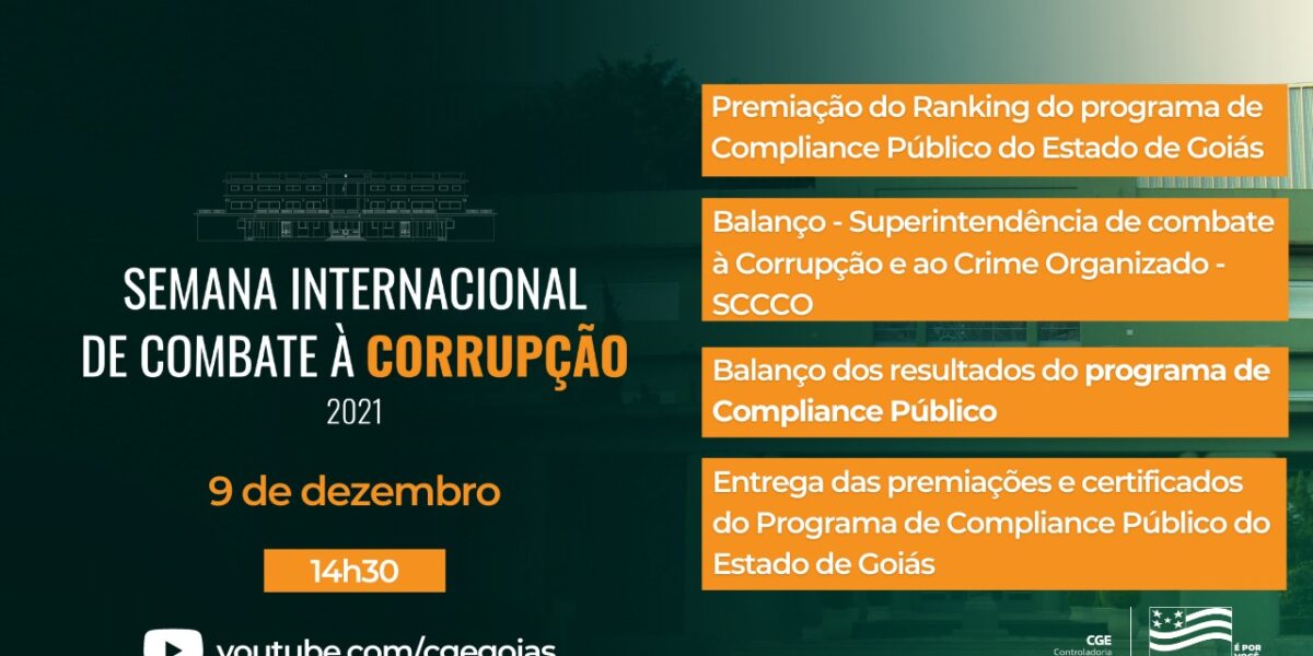 Balanço e premiação para os melhores no Ranking de Compliance Público 2021