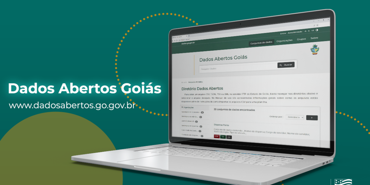 Portal de Dados Abertos do governo de Goiás conta com informações estruturadas e facilita o trabalho de pesquisadores, jornalistas e cidadãos 