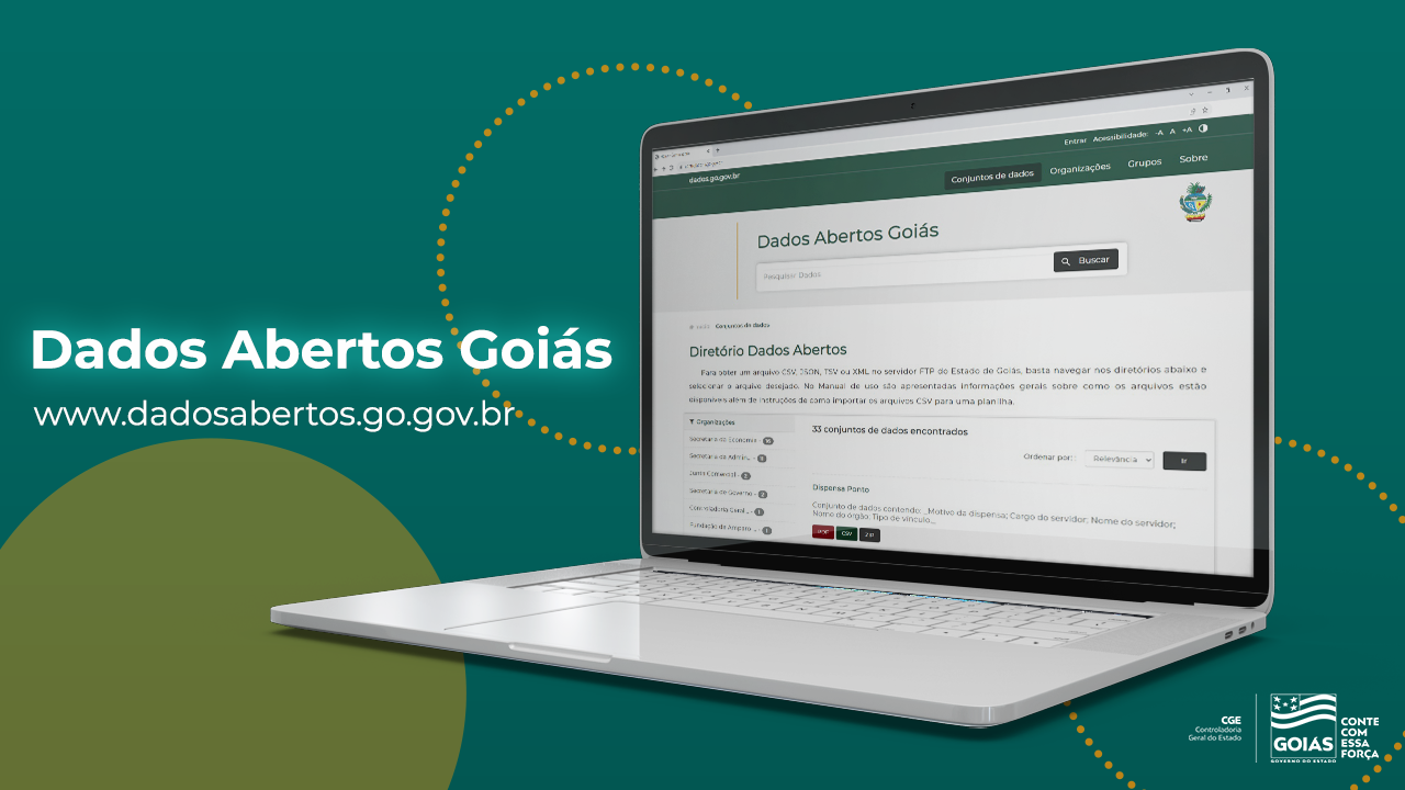 Portal De Dados Abertos Do Governo De Goiás Conta Com Informações ...