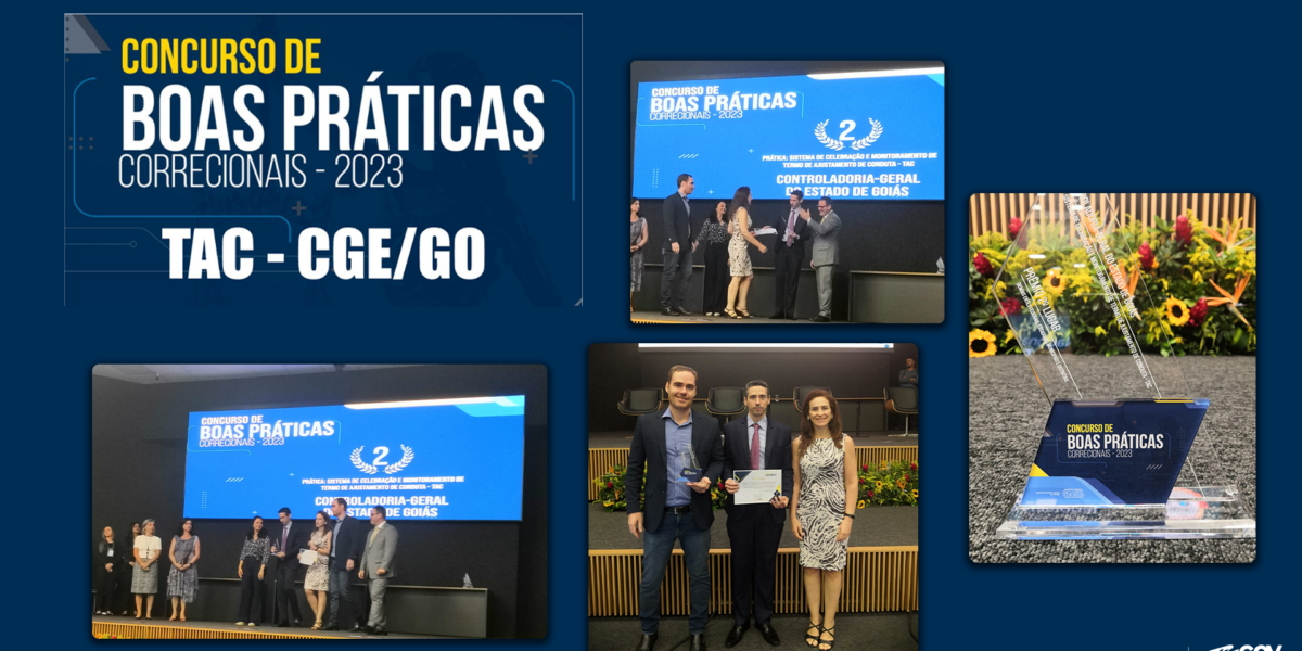 Controladoria-Geral de Goiás fica em segundo lugar em Concurso de Boas Práticas Correcionais da CGU