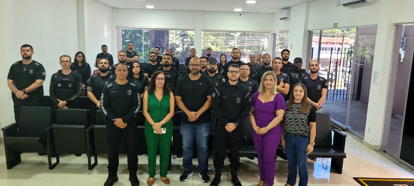 Polícia Penal recebe visita técnica da equipe de Correição e Contas da CGE 