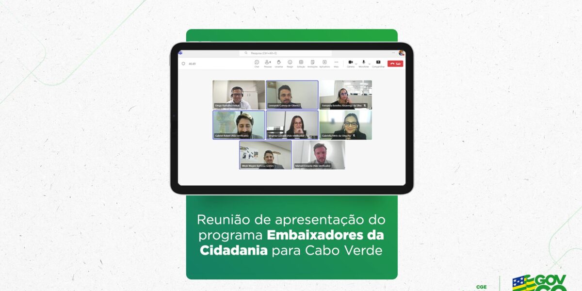 Embaixadores da Cidadania já conta com participantes de 12 países