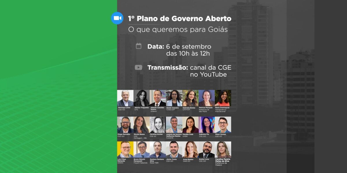 Plano de Governo Aberto que queremos para Goiás