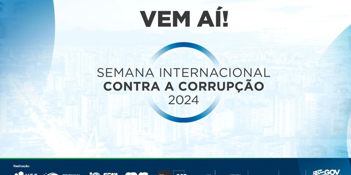 VI Semana Contra a Corrupção tem eventos múltiplos em Goiás 