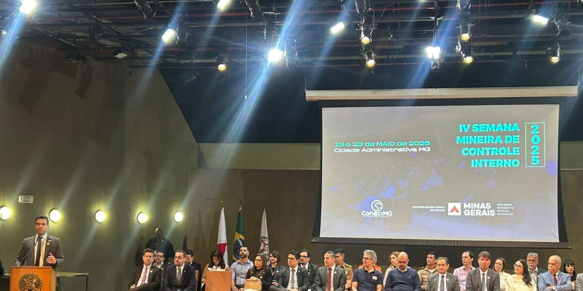 CGE-GO compartilha boas práticas de gestão na IV Semana Mineira de Controle Interno 