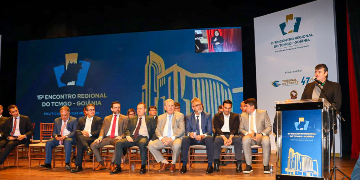CGE participa de encerramento do 15º Encontro Regional do TCMGO 