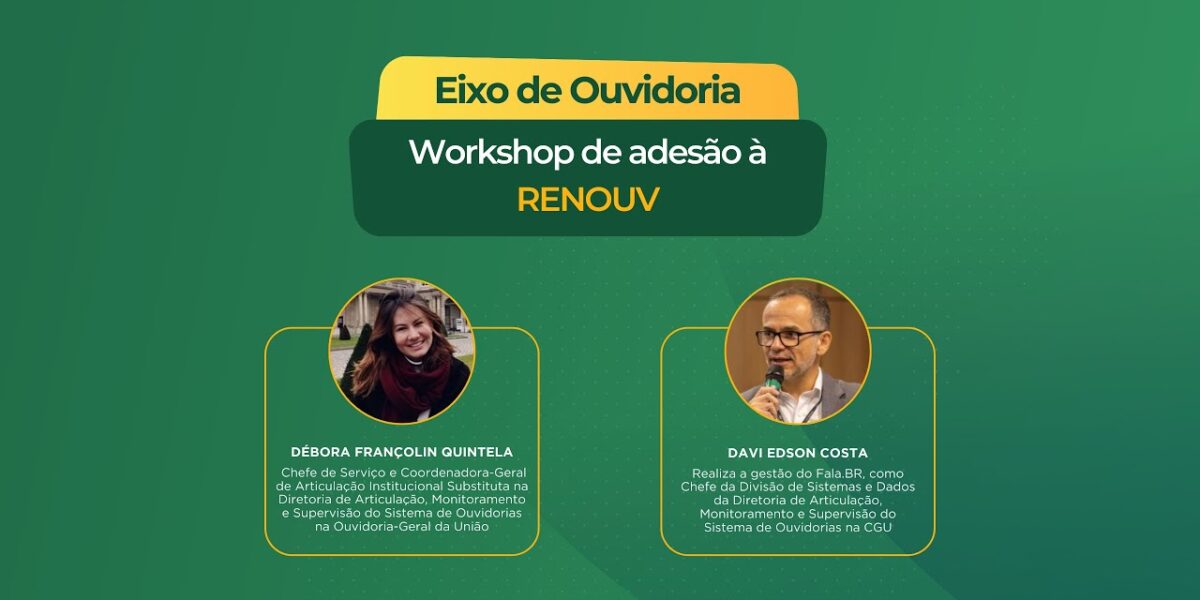 Workshop capacita participantes do Programa de Compliance Municipal sobre adesão à Rede de Ouvidorias