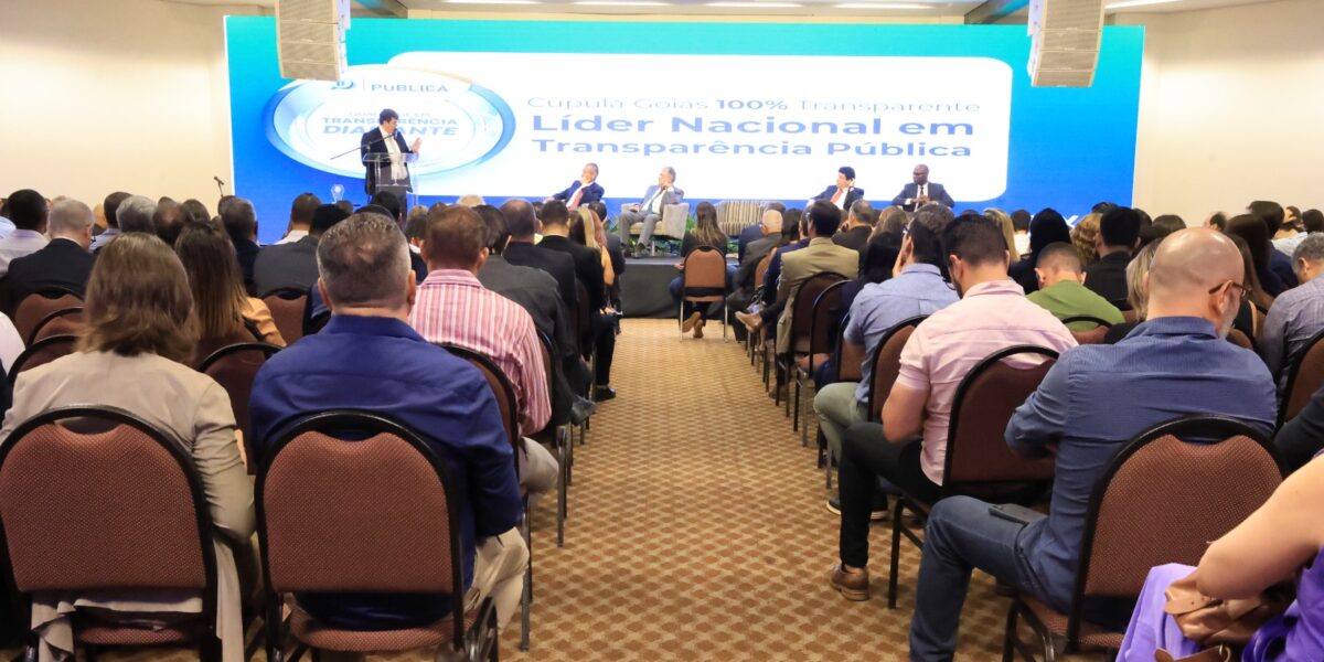 Goiás celebra liderança em transparência pública nacional pelo segundo ano consecutivo