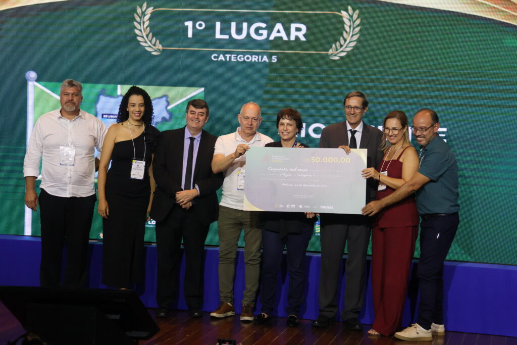 Município de Rio Quente recebe premiação de 1º lugar na Categoria 5 na Cerimônia de Premiação