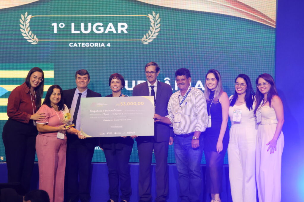 Município de Turvânia recebe premiação de 1º lugar na Categoria 4 na Cerimônia de Premiação