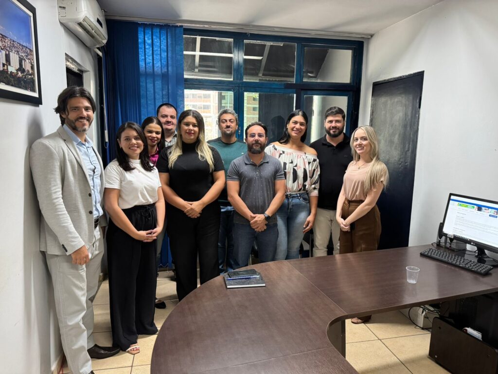 Visita técnica realizada por Tiago Borges, mentor da CGE-GO, com o Escritório de Compliance no município de Caldas Novas