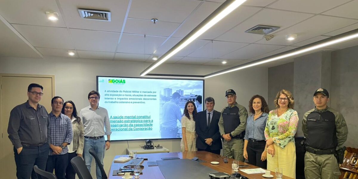 CGE apresenta à PMGO resultados de auditoria sobre políticas de saúde mental da corporação  