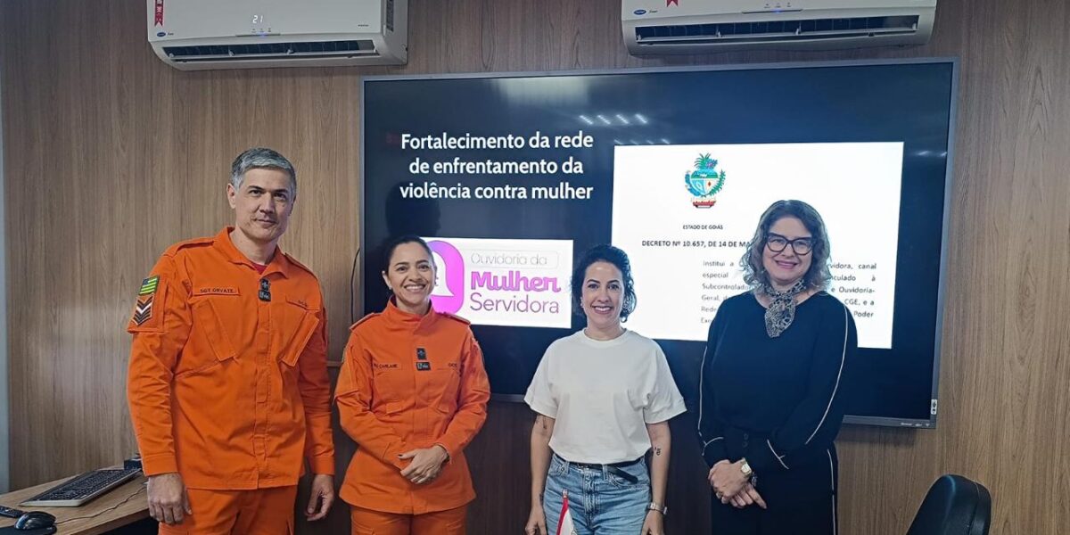 Ouvidoria da Mulher Servidora é tema de visita técnica ao Corpo de Bombeiros 