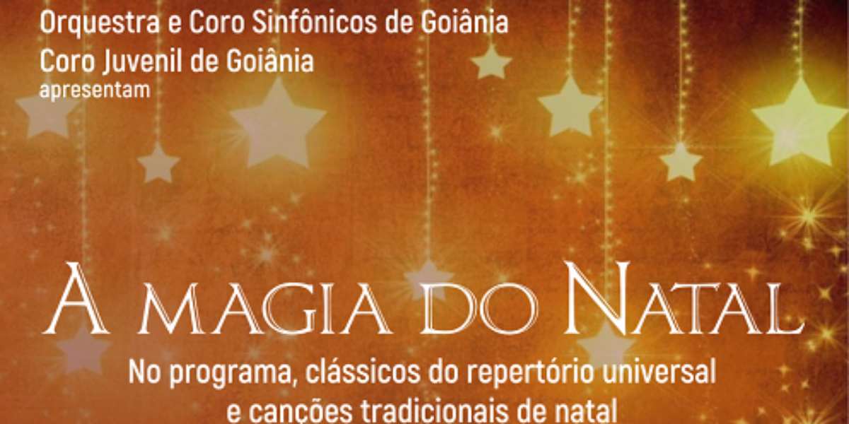 Espetáculo A Magia do Natal será apresentado no Teatro Goiânia