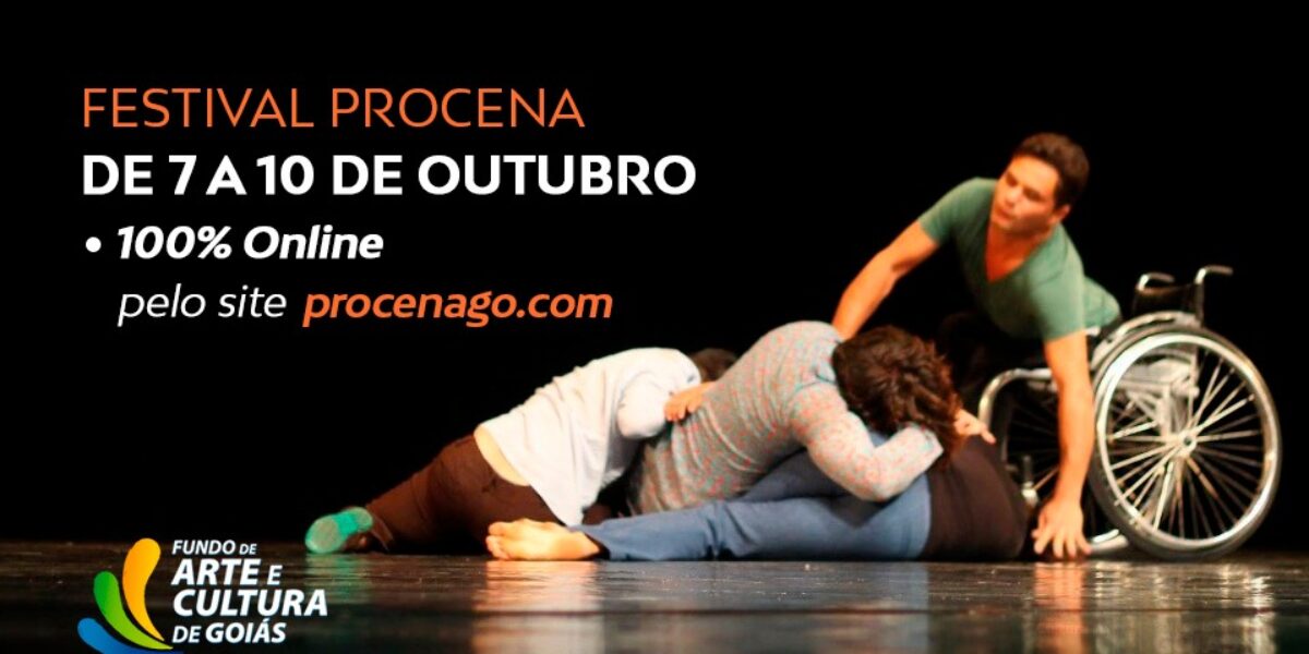 Procena, festival inclusivo em formato digital, começa nesta quarta-feira (07/10)
