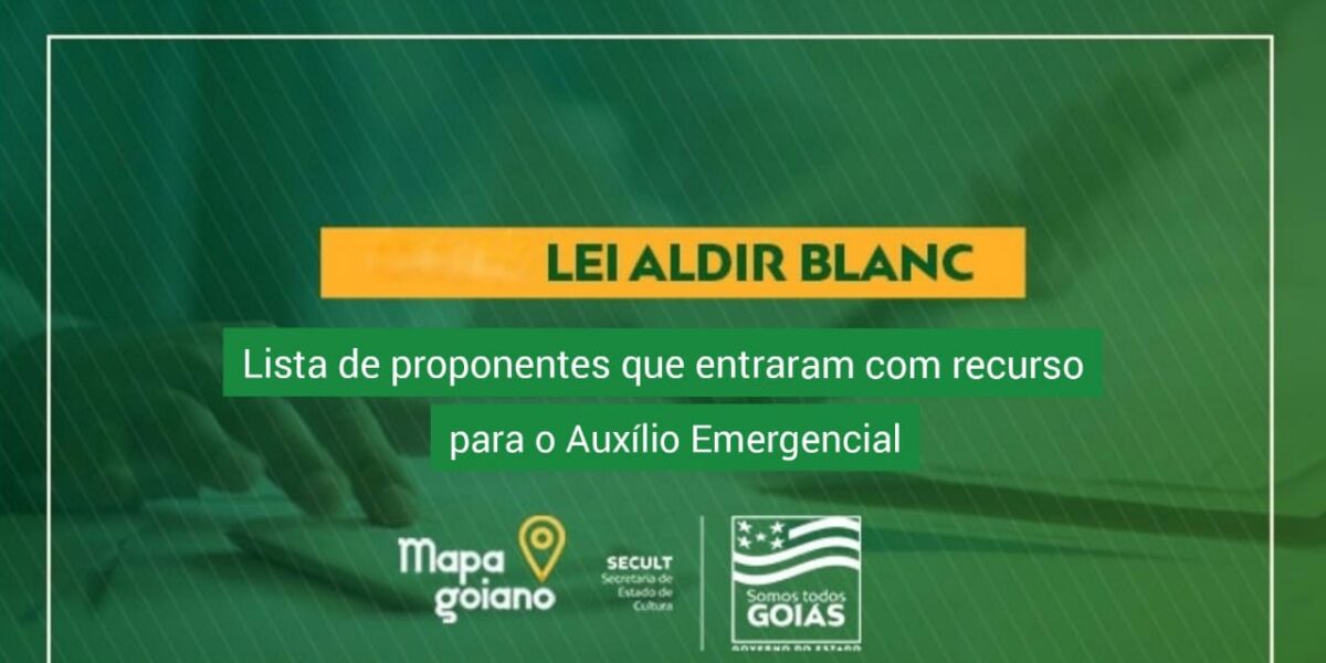 Confira listas de deferidos e indeferidos em recurso ao Auxílio Emergencial Aldir Blanc – Inciso I