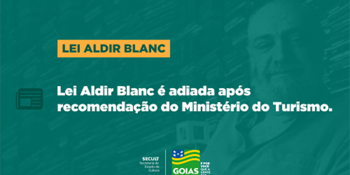 Nota- Secult esclarece sobre editais da Lei Aldir Blanc