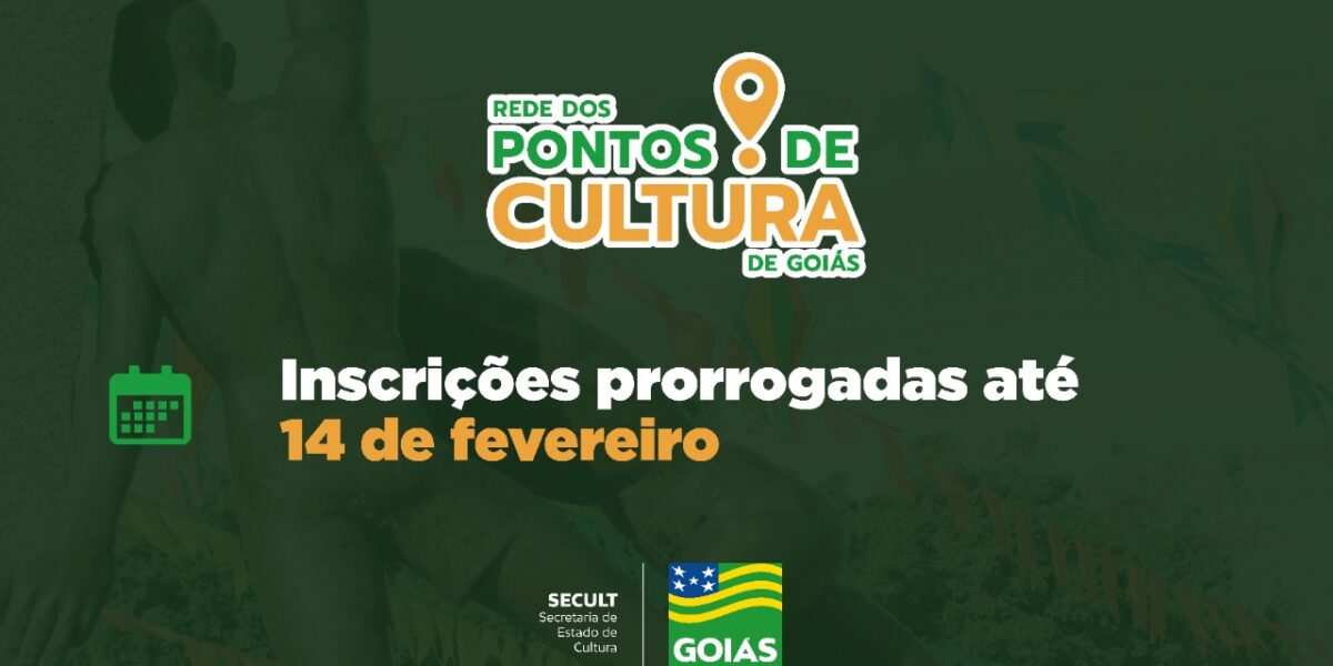 Prorrogada inscrição para novo edital de Pontos de Cultura