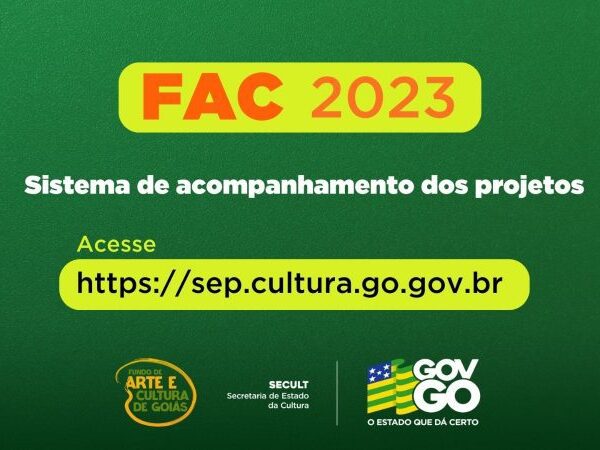 Fac 2023 anuncia sistema de acompanhamento dos projetos