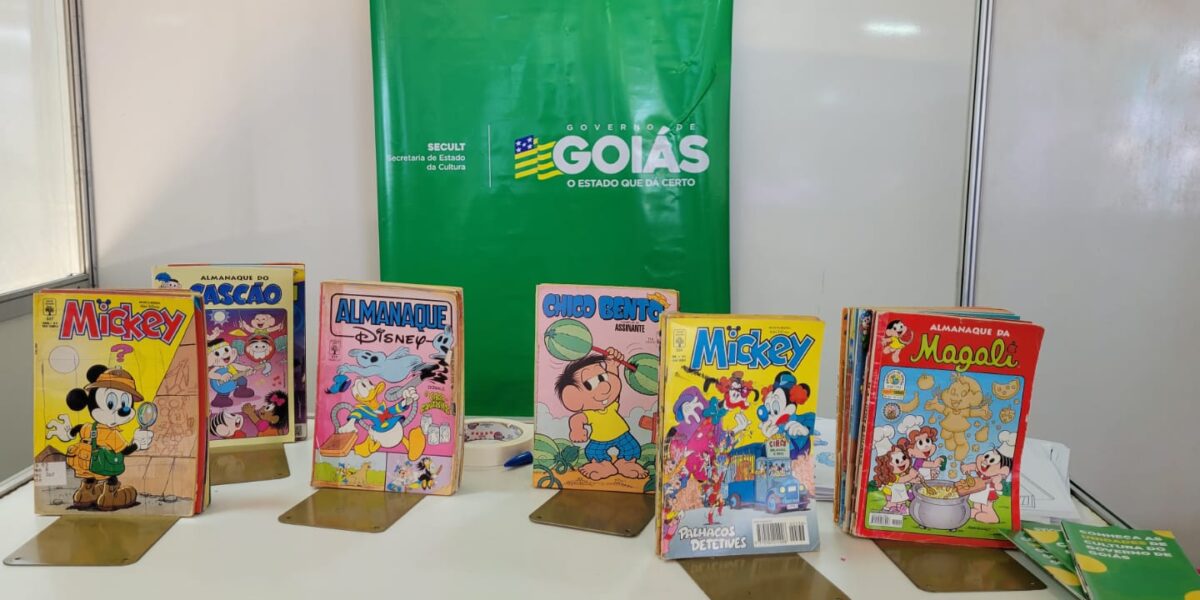 Gibiteca Móvel participa de edição itinerante do Goiás Social