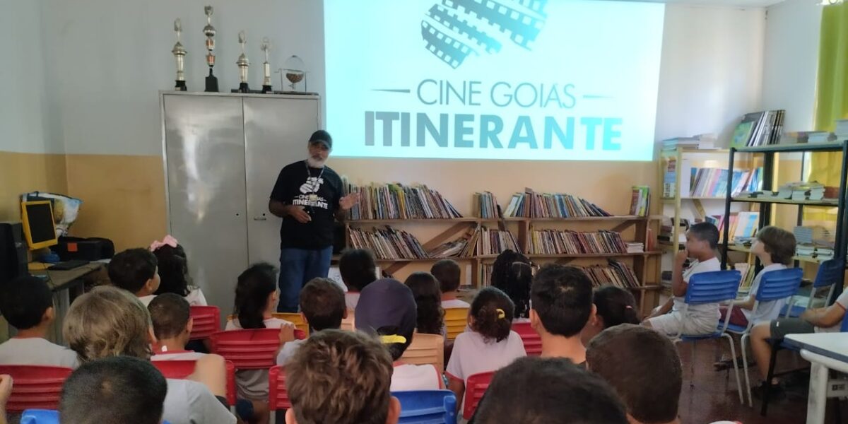 Cine Goiás Itinerante democratiza o acesso ao cinema e impacta mais de 110 mil pessoas em Goiás