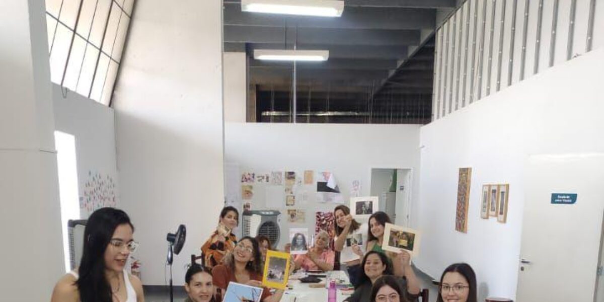 Escola de Artes Visuais da Secult Goiás soma mais de 1.400 participações nas atividades formativas em 2025